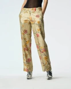 Orchard Straight Fit Trouser Mint Silk Damask 9 Orchard Straight Fit Trouser Mint Silk Damask -Africans Shop wp532sj535 2