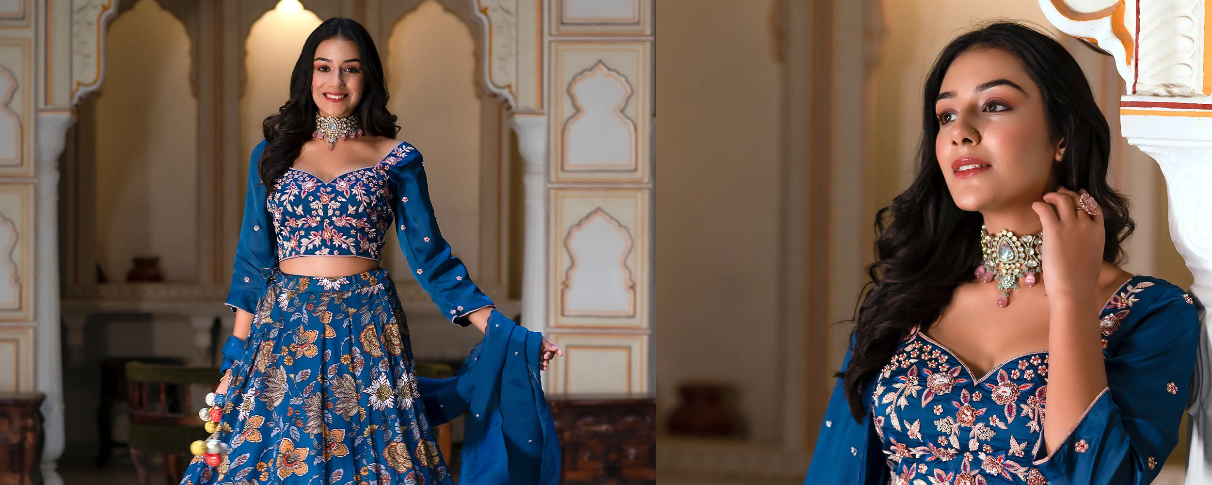 Africans Shop -Africans Shop Collection banners lehenga